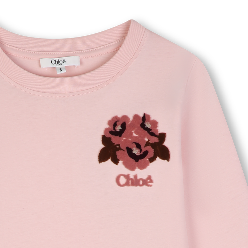 Tee-shirt manches longues CHLOE 
                        FILLE