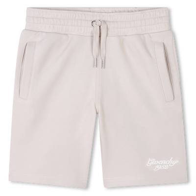 Short en molleton brod&eacute; GIVENCHY GARCON