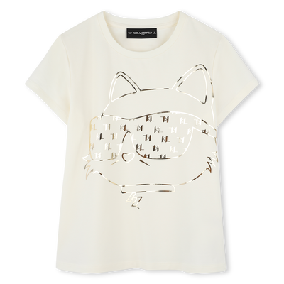 T-shirt à manches courtes KARL LAGERFELD KIDS FILLE