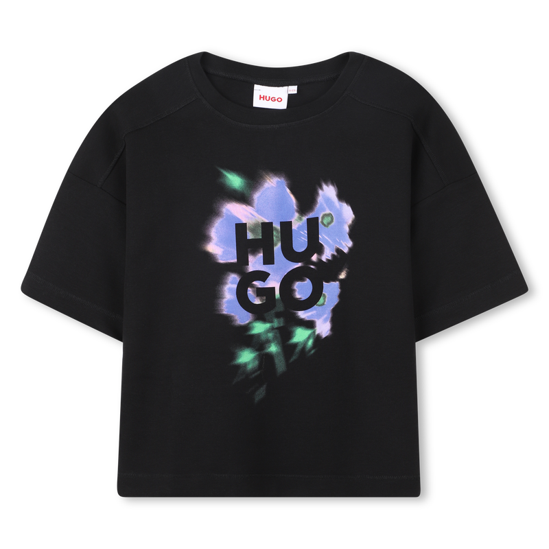 T-shirt à manches courtes Hugo 
                    FILLE