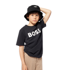 T-shirt brod&eacute; BOSS 
                    GARCON