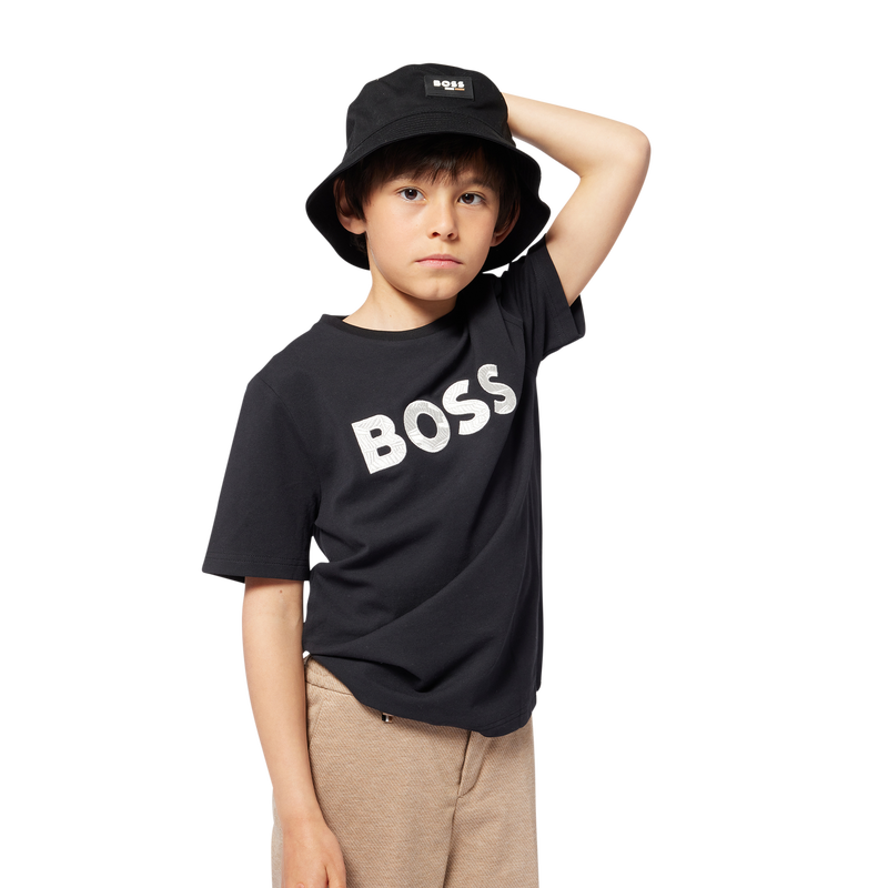 T-shirt brod&eacute; BOSS 
                        GARCON