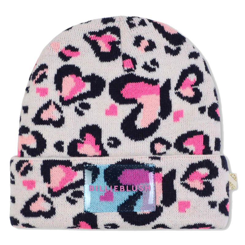 Bonnet motif léopard BILLIEBLUSH 
                    FILLE