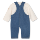 Ensemble salopette et tee-shirt TIMBERLAND 
                    GARCON