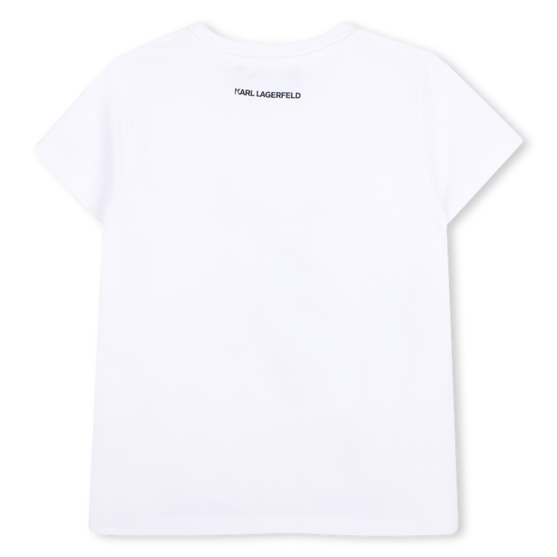 Tee-shirt manches courtes KARL LAGERFELD KIDS 
                        FILLE