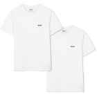 Lot de 2 tee-shirts, BLANC, hi-res