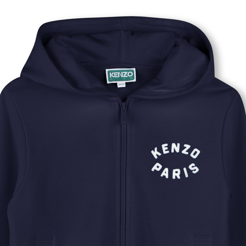 Cardigan de jogging en coton KENZO KIDS 
                    UNISEXE
