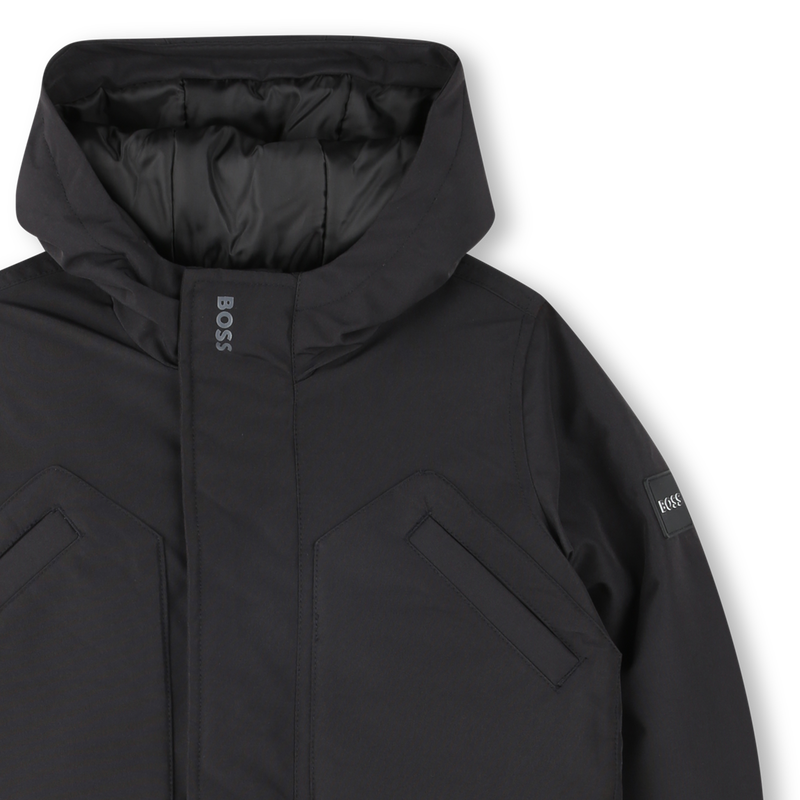 Parka à capuche BOSS 
                    GARCON