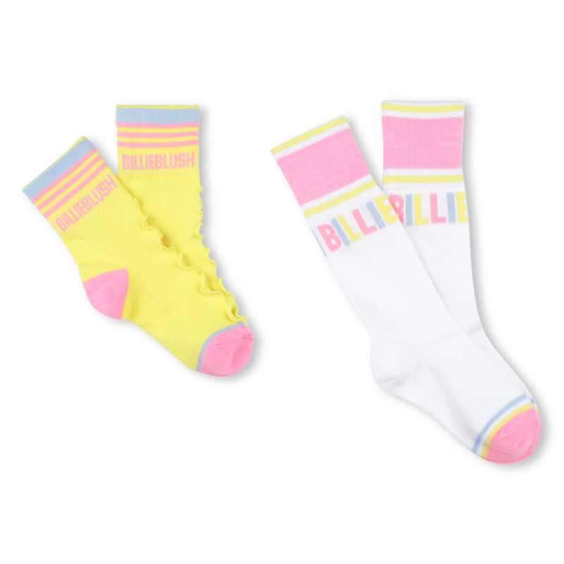 Lot de chaussettes ray&eacute;es BILLIEBLUSH 
                        FILLE