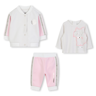 Ensemble jogging 3 pièces KARL LAGERFELD KIDS FILLE