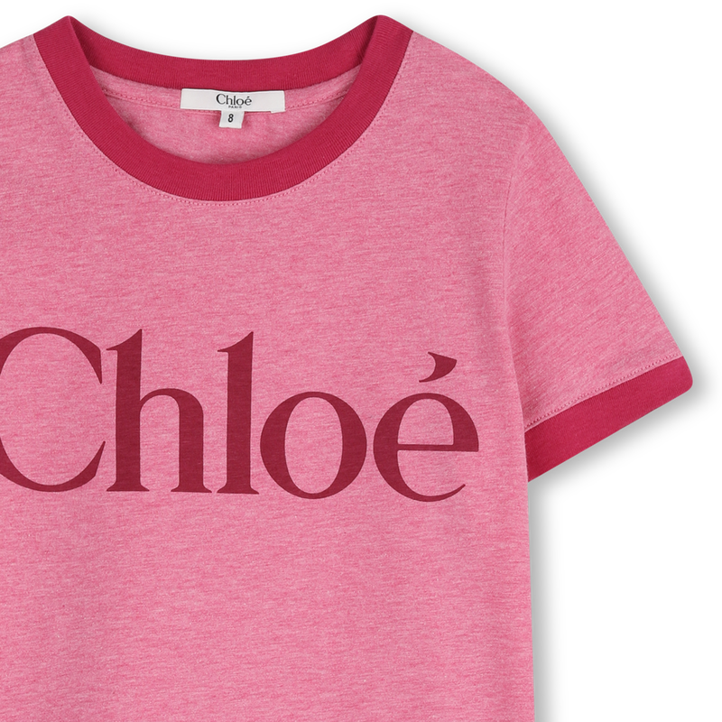 TEE-SHIRT MANCHES COURTES CHLOE 
                        FILLE