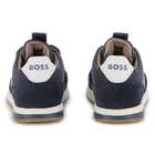 Baskets en mix mati&egrave;re BOSS 
                    GARCON