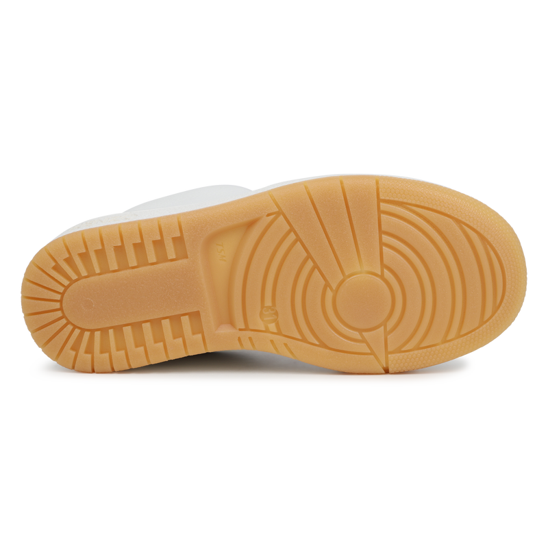 Baskets en cuir avec lacets KENZO KIDS 
                    UNISEXE