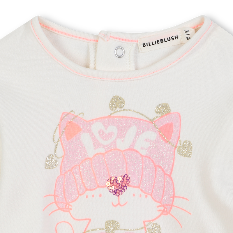 T-shirt en coton BILLIEBLUSH 
                    FILLE