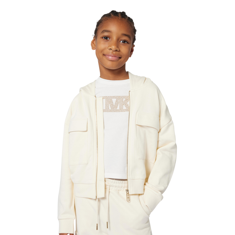 Cardigan à capuche MICHAEL KORS 
                    FILLE