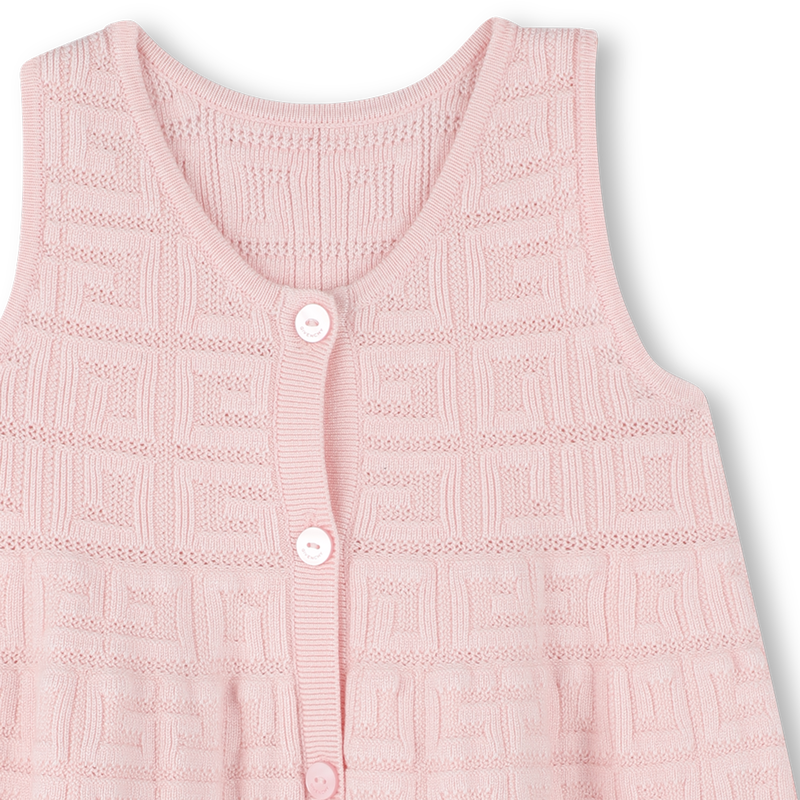 Robe boutonnée en tricot GIVENCHY 
                    FILLE