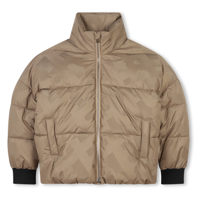 Doudoune zippée à col montant BOSS FILLE