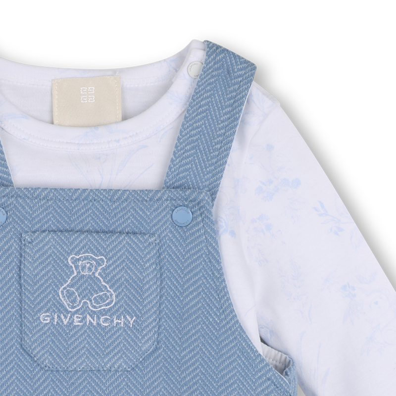 Ensemble salopette et tee-shirt GIVENCHY 
                        GARCON