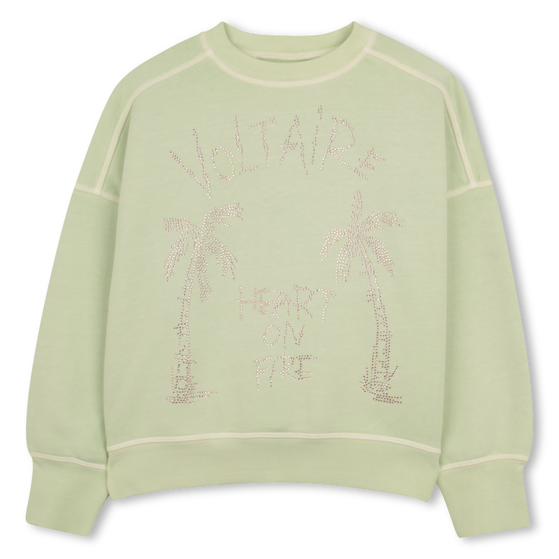 SWEAT COL ROND ZADIG & VOLTAIRE 
                        FILLE