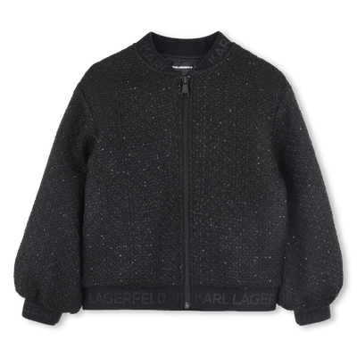 Blouson orné de sequins KARL LAGERFELD KIDS FILLE