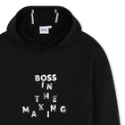 Robe sweat-shirt &agrave; capuche BOSS 
                    FILLE