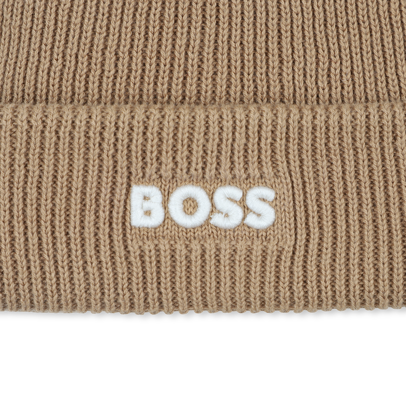 Bonnet tricot avec pompon BOSS 
                    GARCON