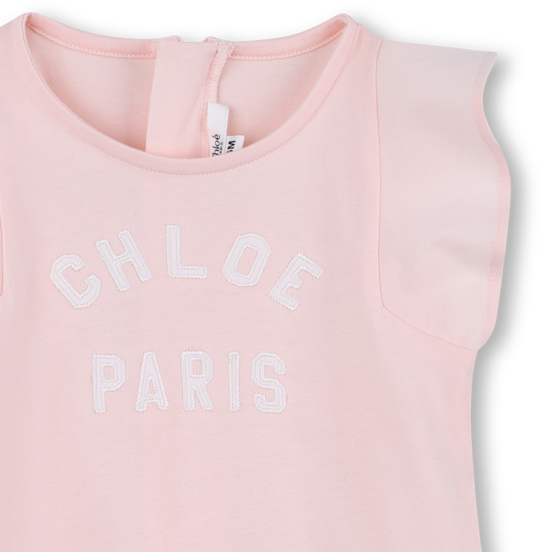 Robe brodée à volants CHLOE 
                    FILLE