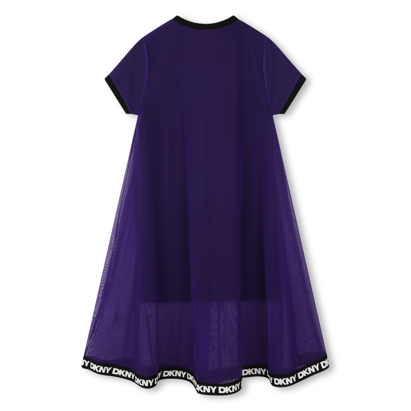 Robe 2 en 1 à manches courtes DKNY 
                    FILLE