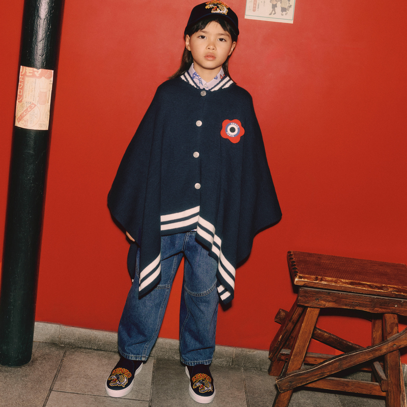 Jean avec découpes et plis KENZO KIDS 
                    FILLE