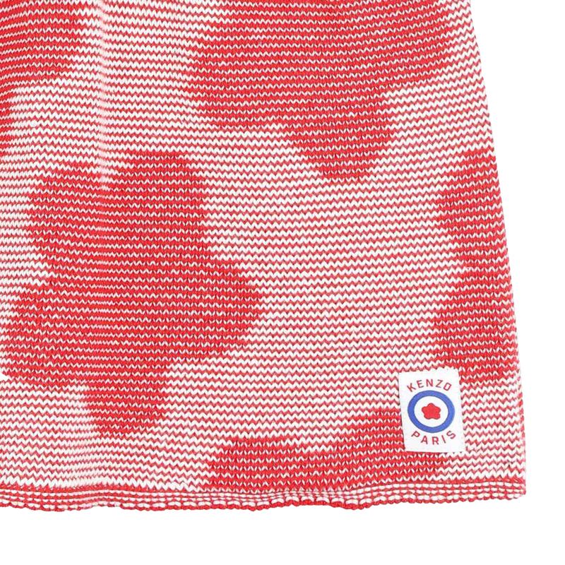 Jupe en tricot à fleurs KENZO KIDS 
                    FILLE