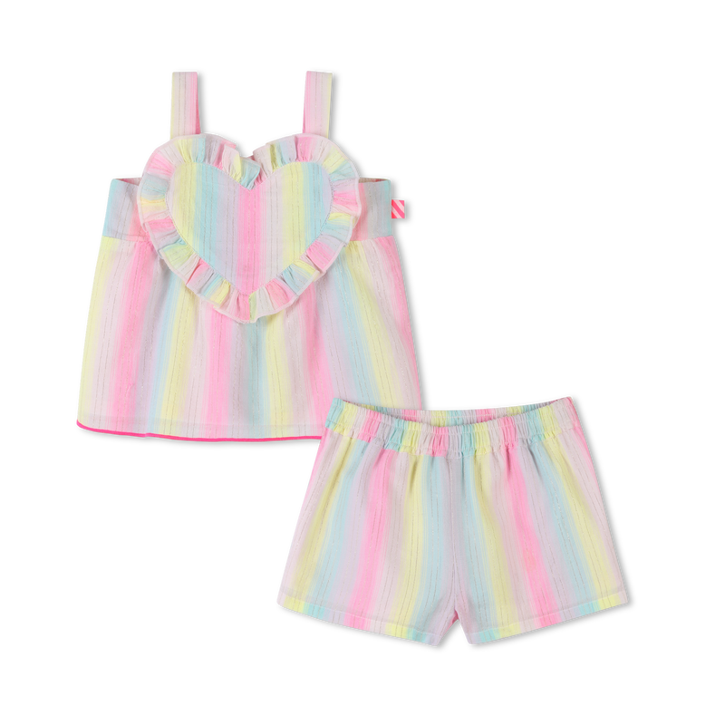 Blouse et short rayés BILLIEBLUSH 
                    FILLE