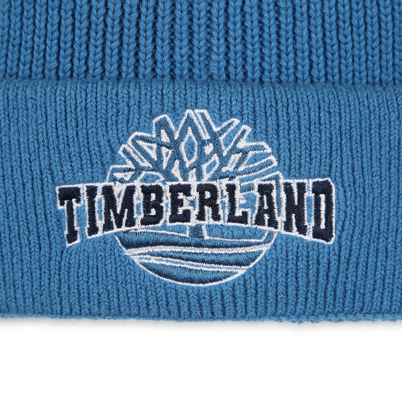 Bonnet brodé en tricot TIMBERLAND 
                    GARCON