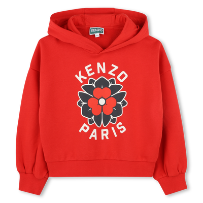 Sweat-shirt à capuche KENZO KIDS FILLE
