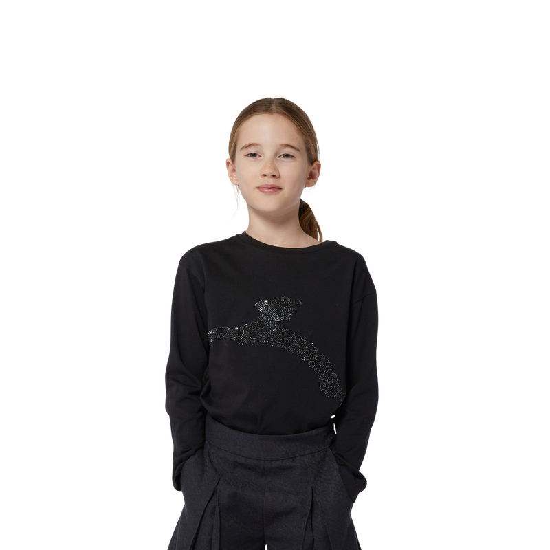 T-shirt avec motif en strass LANVIN 
                    FILLE