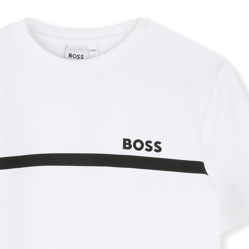 TEE-SHIRT MANCHES COURTES BOSS 
                        GARCON