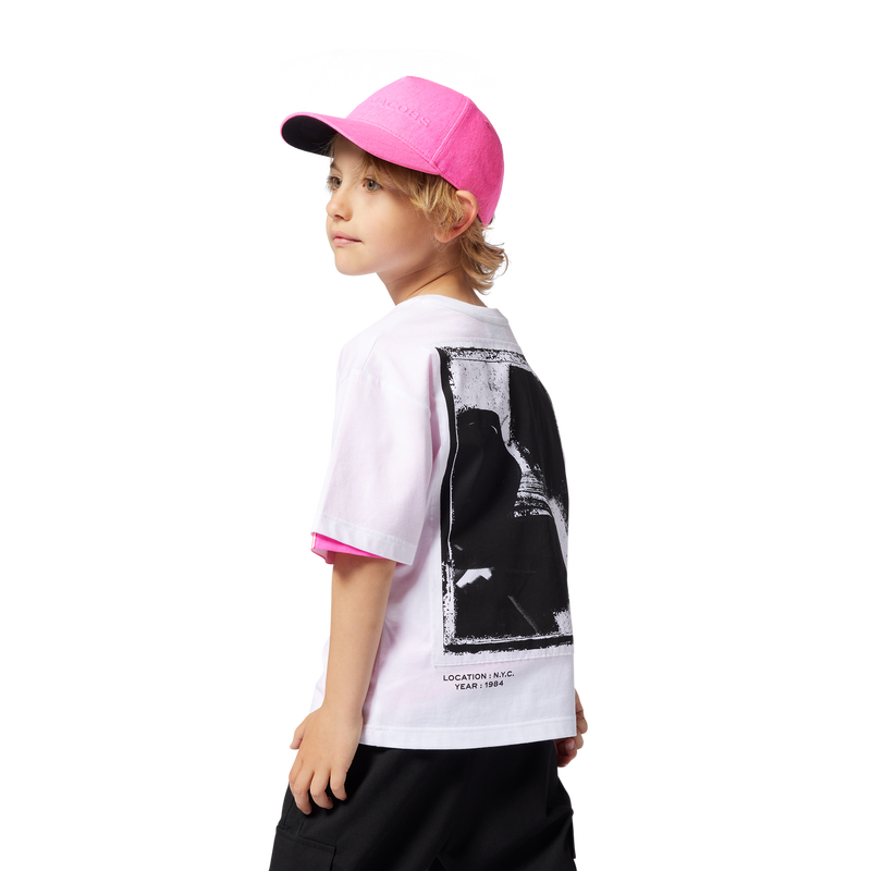 T-shirt en coton avec broderie THE MARC JACOBS 
                    UNISEXE