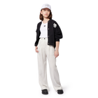 Pantalon ray&eacute; large DKNY 
                    FILLE