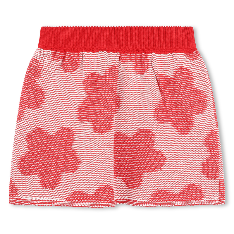 Jupe en tricot à fleurs KENZO KIDS 
                    FILLE