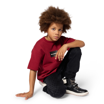 Tee-shirt manches courtes KARL LAGERFELD KIDS GARCON