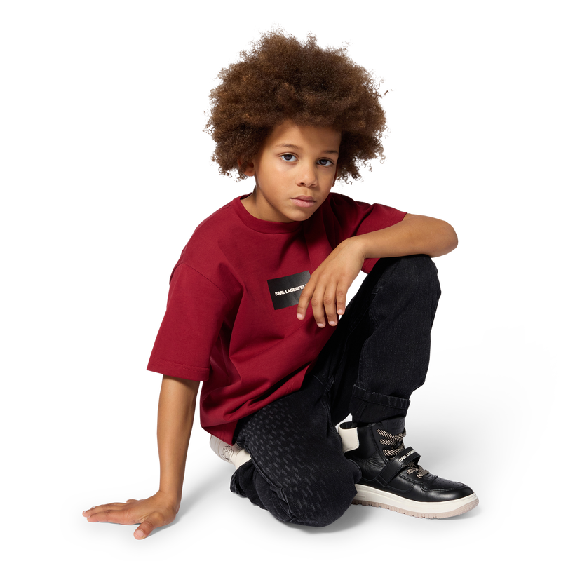 Tee-shirt manches courtes KARL LAGERFELD KIDS 
                        GARCON