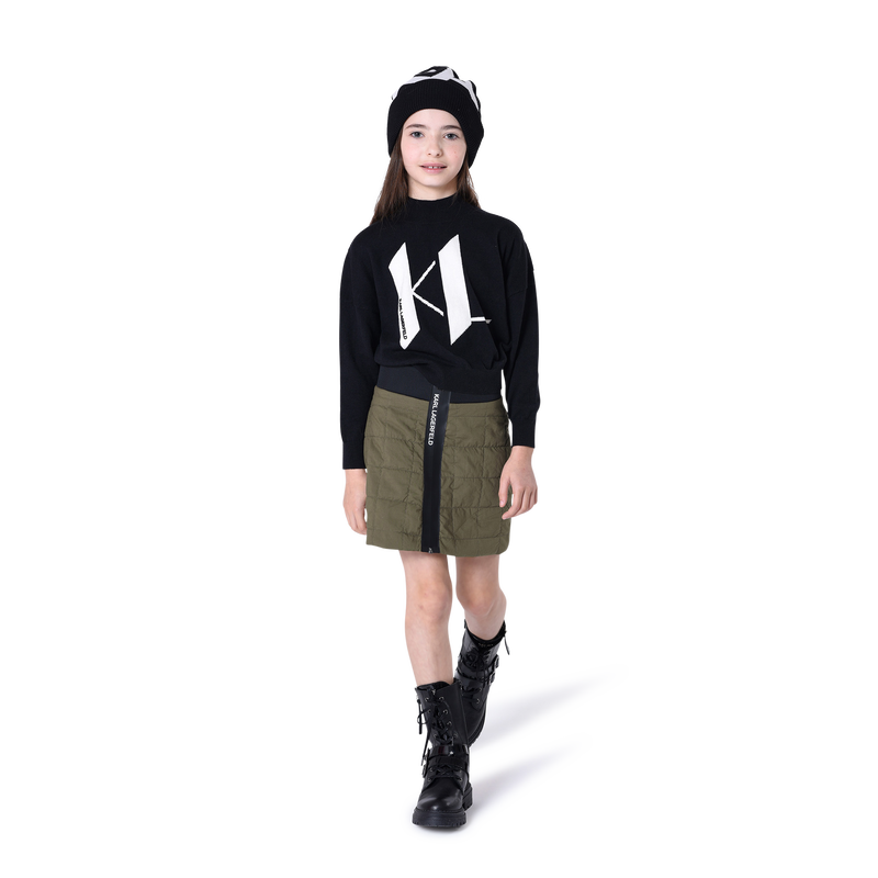 Jupe matelassée KARL LAGERFELD KIDS 
                    FILLE