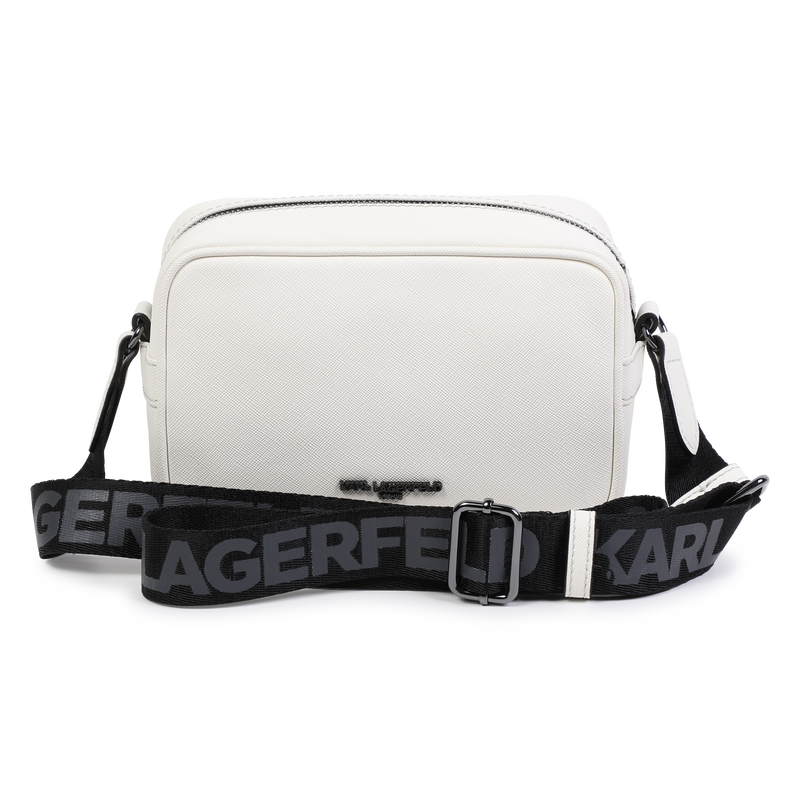 Sac à main réglable avec badge KARL LAGERFELD KIDS 
                    FILLE