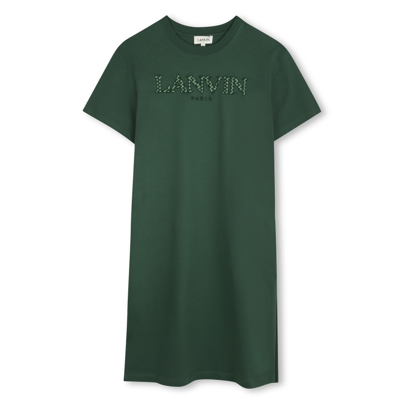Robe T-shirt à manches courtes LANVIN 
                    FILLE