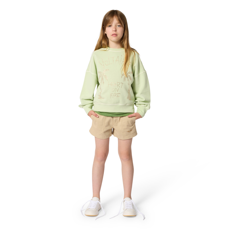 SWEAT COL ROND ZADIG & VOLTAIRE 
                        FILLE