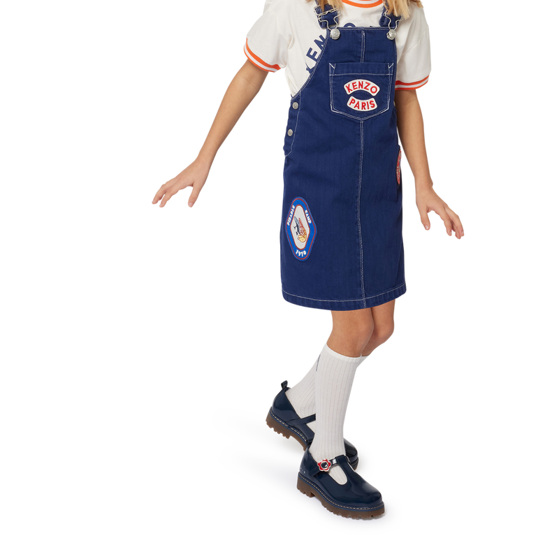 Ballerines en cuir avec boucle KENZO KIDS 
                        FILLE