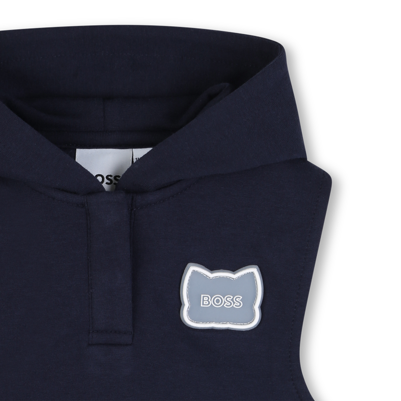 ENSEMBLE T-SHIRT + SWEAT+ SHORT BOSS 
                        GARCON