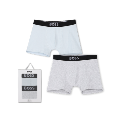 Lot de 2 boxers en jersey BOSS GARCON