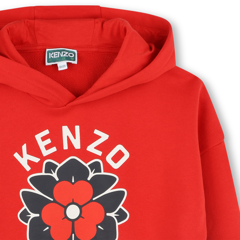 Sweat-shirt &agrave; capuche KENZO KIDS 
                        FILLE