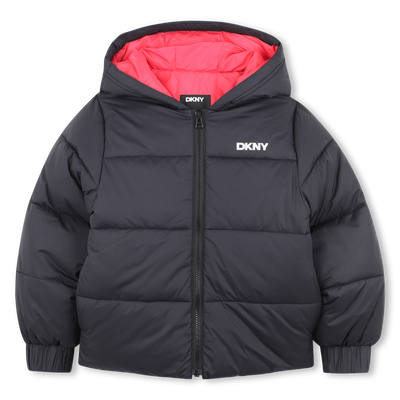 Doudoune à capuche DKNY FILLE