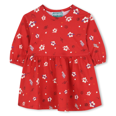 Robe à manches longues KENZO KIDS FILLE